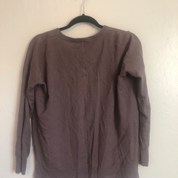 Madewell purple pullover Medium - Picture 2 of 3